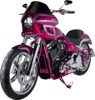 Arlen Ness Billet Mini Stocker Mirror Left Chrome