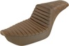 Step-Up Tuck and Roll 2-Up Seat Brown - For 96-03 Harley FXD Step-Up Tuck and Roll 2-Up Seat Brown - For 96-03 Harley FXD