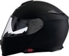 Z1R Solaris 2.0 Modular Helmet Matte Black 3XL - Modular helmet with drop-down sun visor