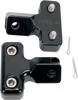 Driver Floorboard Brackets - Black - For Honda VTX Yamaha V-Star Driver Floorboard Brackets - Black - For Honda VTX Yamaha V-Star
