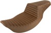 Step-Up Tuck and Roll 2-Up Seat Brown - For Harley FLHR FLHX Step-Up Tuck and Roll 2-Up Seat Brown - For Harley FLHR FLHX