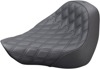 Renegade Lattice Stitched Solo Seat Gel - For 18-21 Harley FLFB