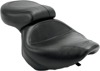 Mustang Wide Vintage One-Piece Seat Black Fits Honda Spirit 750