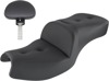 Road Sofa Pillow 2-Up Seat Black w/Backrest - For 20-24 Indian Challenger Road Sofa Pillow 2-Up Seat Black w/Backrest - For 20-24 Indian Challenger