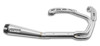 Comp-S 2-1 Brushed Stainless Steel Full Exhaust - For 14-20 Yamaha Bolt Comp-S 2-1 Brushed Stainless Steel Full Exhaust - For 14-20 Yamaha Bolt