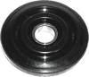 Idler Wheel Black 4.33"x25Mm