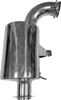 Stainless Steel Slip On Exhaust - For 09-18 Ski Doo Renegade Summit MXZ Stainless Steel Slip On Exhaust - For 09-18 Ski Doo Renegade Summit MXZ