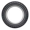 American Elite Bias Rear Tire - MT90B16 M/C 74H TL - Narrow Whitewall