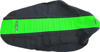 9 Pleat Water Resistant Seat Cover Black/Green - For Kawasaki KX250F KX450