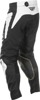Fly Racing Kinetic Sym Pants Black/White Size 28 Offroad - Offroad riding pants in Black/White, Size 28