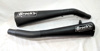 SCRATCH & DENT Alien Head 14" Black Dual Slip On Exhaust - Suzuki Gen 2 Hayabusa SCRATCH & DENT Alien Head 14" Black Dual Slip On Exhaust - Suzuki Gen 2 Hayabusa