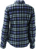 Kuryakyn Cameo Flannel Moto Shirt Womens Black XL - Stretch flannel moto shirt, Womens Black XL