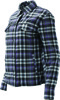 Kuryakyn Cameo Flannel Moto Shirt Womens Black XL - Stretch flannel moto shirt, Womens Black XL