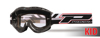3101 Black Atzaki Youth MX Goggles - Clear Lens 3101 Black Atzaki Youth MX Goggles - Clear Lens