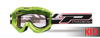 Pro Grip 3101 Green Atzaki Youth MX Goggles Clear Lens