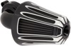 Arlen Ness Black Monster Sucker Air Cleaner Kit - Deep Cut Design
