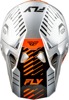Fly Racing Formula CP Slice Helmet Grey/Orange/Black MD - ECE/DOT approved lightweight helmet
