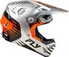 Fly Racing Formula CP Slice Helmet Grey/Orange/Black MD - ECE/DOT approved lightweight helmet