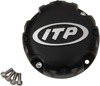 ITP Replacement Center Cap Black Fits 4/110 4/137 4/156 Hurricane Wheels
