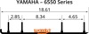 Flat-Top Runners - 4" Carbide Yamaha Flat-Top Runners - 4" Carbide Yamaha