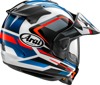 Arai XD-5 Discovery Helmet - Small, Gloss White/Red/Blue - Dual-sport helmet with advanced ventilation