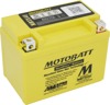 MotoBatt MBTX4U Quadflex AGM Battery Sealed Factory Activated - Sealed AGM battery, Quadflex terminals, universal fit