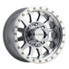 MR304 Double Standard 20x10 -18mm 8x170 130.81mm CB Machined/Clear Coat Wheel