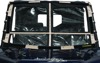 QuadBoss Soft Windshield Black Fits 15-19 Polaris Ranger 1000 Diesel