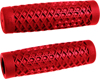 ODI Vans Grips Red 1 Inch Pair - Classic Vans pattern, Red, fits 1 in. handlebars