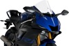 Puig Z-Racing Windscreen Clear For Yamaha YZF-R7 2022-2025, YZF-R6 - Clear windscreen for Yamaha YZF-R7 2022-2025, YZF-R6