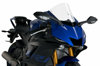 Puig Z-Racing Windscreen Clear For Yamaha YZF-R7 2022-2025, YZF-R6 - Clear windscreen for Yamaha YZF-R7 2022-2025, YZF-R6