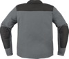 ICON Upstate Canvas CE Mens Jacket XL Gray - Relaxed fit riding jacket, XL, Gray