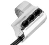 Performance Machine Contour 3-Button Switch Housing Chrome Left - Switch housing for Victory Cross Country For 2010-2017