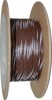 NAMZ 100ft 20 AWG Primary Wire Spool Brown/White Stripe - 100ft 20 AWG wire spool, Brown/White Stripe