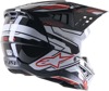 Alpinestars S-M5 Action 2 Helmet Medium Black/White/Red