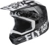Youth Kinetic Scan Helmet Black/White Youth Small