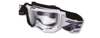 3300FL Vision MX Goggles - Black & White w/ Clear Lens