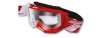3300FL Vision MX Goggles - Red & White w/ Clear Lens 3300FL Vision MX Goggles - Red & White w/ Clear Lens