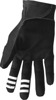 Thor Mainstay Gloves Men's M Black/White - Lightweight MX gloves with perforated palm