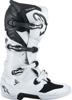 Alpinestars Tech 7 Boots White/Black Size 14 - Off-road boots with CE protection, Size 14
