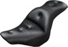 Explorer RS Pillow 2-Up Seat - Black - For 13-17 Harley FXSB