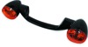 Biker's Choice Black Turn Signal Bar Kit Amber Lens 491157 Biker's Choice Black Turn Signal Bar Kit Amber Lens 491157