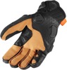 Hypersport Leather Cold Weather Short Cuff Gloves - Black Men's 3X-Large