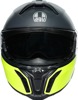 AGV Tourmodular Balance Helmet Matte Yellow Fluo/Gray/Black Large - Modular helmet, Matte Yellow Fluo/Gray/Black, Size L