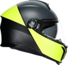 AGV Tourmodular Balance Helmet Matte Yellow Fluo/Gray/Black Large - Modular helmet, Matte Yellow Fluo/Gray/Black, Size L