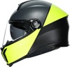 AGV Tourmodular Balance Helmet Matte Yellow Fluo/Gray/Black Large - Modular helmet, Matte Yellow Fluo/Gray/Black, Size L
