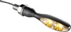 Kuryakyn Micro 1000 Clear Lens Amber Light Satin Black