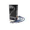 06-11 Honda Civic Si Stainless Steel Brake Lines - Electric Blue 06-11 Honda Civic Si Stainless Steel Brake Lines - Electric Blue
