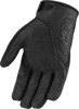 ICON PDX3 Gloves Black Men's Size S - Waterproof sport riding gloves for men, black, size S