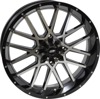 Hurricane Alloy Aluminum Wheels - Hurricane 20X6.5 4/156 4+2.5